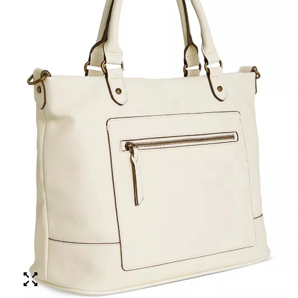 NEW WOMEN’S Style & Co Alabaster Hudsonn Tote Created for Macy's - Picture 3 of 7